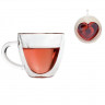Amore Set (Заварювальний чайник та чашки з подвійною стінкою)