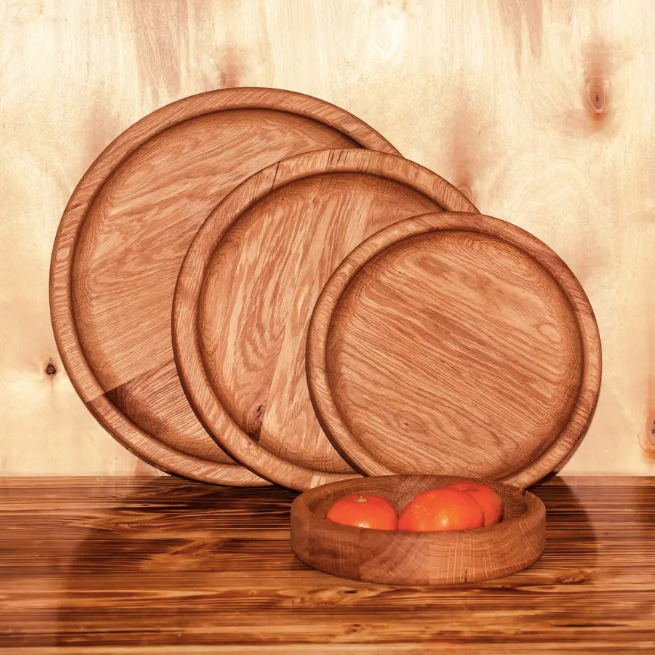 Дерев'яна тарілка Holz