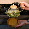 Набір для чаювання (2 стакана та заварювальний чайник) Pu-er