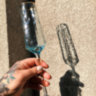 Блакитний келих для шампанського Richard Blue 180 мл
