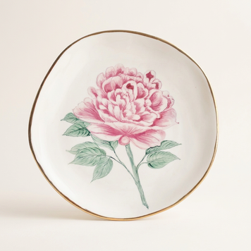 Тарілка Peony 23к фото