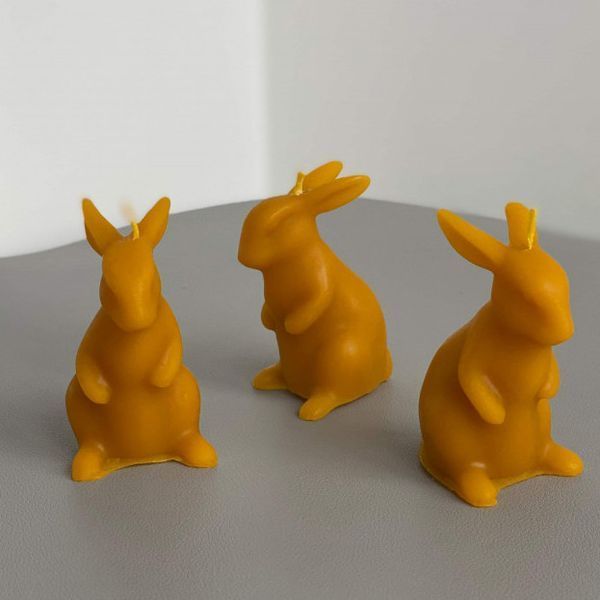 Воскова свічка Rabbits 19451 фото