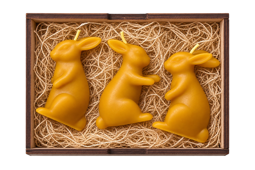 Воскова свічка Rabbits 19451 фото