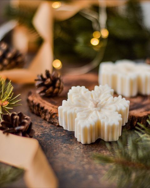 Соєва свічка Snowflake 17233 фото