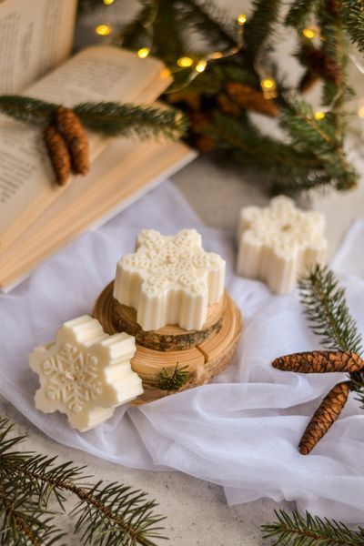 Соєва свічка Snowflake 17234 фото