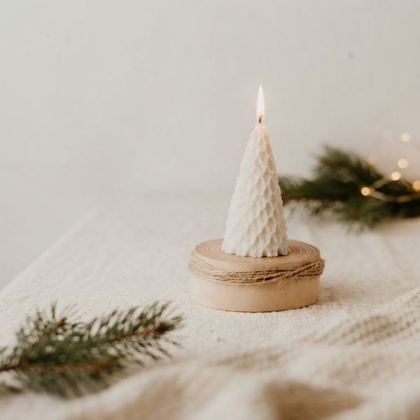 Соєва свічка Christmas tree 17235 фото