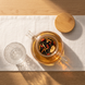 Прозорий скляний чайник для заварювання Kombucha 1000 мл 21142 фото 3