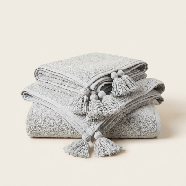 Махровий рушник Cotton Light gray cotton фото
