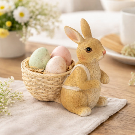 Набор подставок для яиц Rabbit with a basket 6 шт