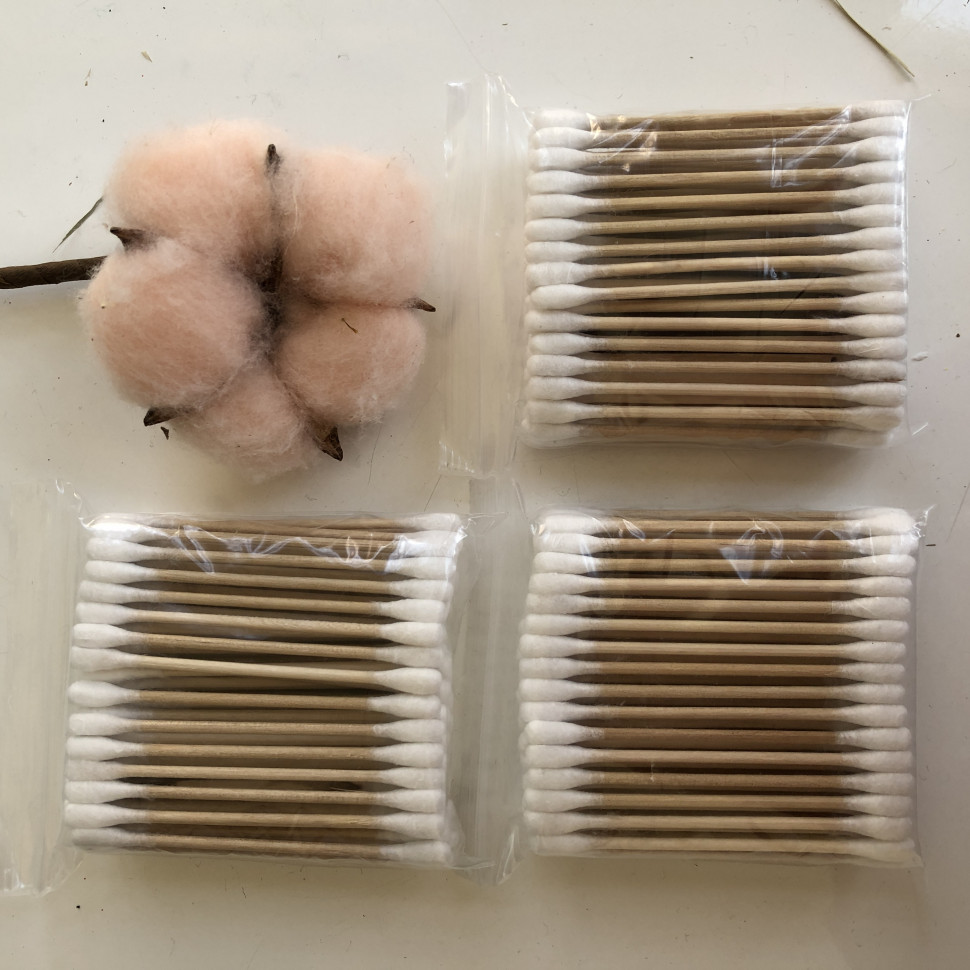 Бамбукові ватні палички Bembi