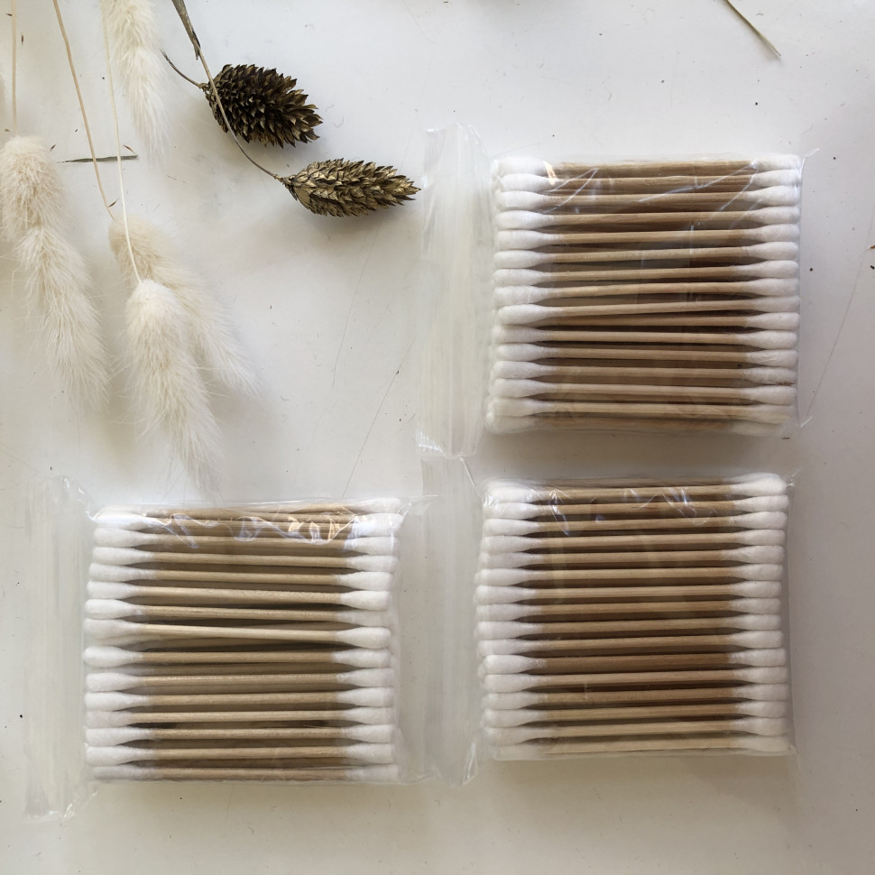 Бамбукові ватні палички Bembi