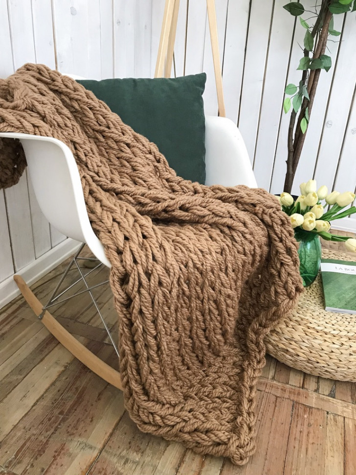 Вязаный плед Jadore 