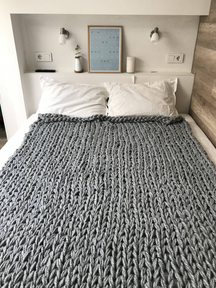 Вязаный плед Jadore 