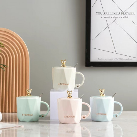 Кружка Golden teddy bear