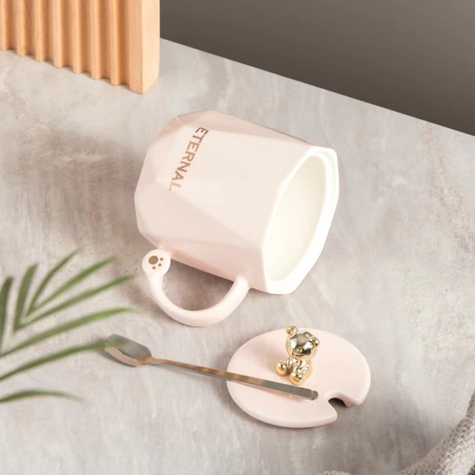 Кружка Golden teddy bear