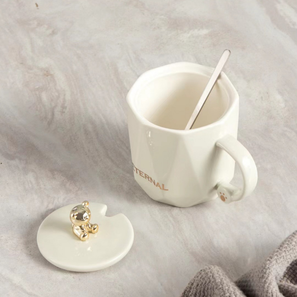 Кружка Golden teddy bear