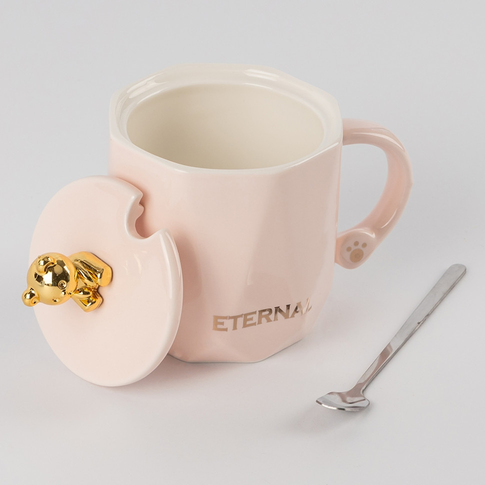 Кружка Golden teddy bear