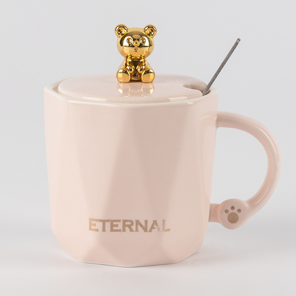 Кружка Golden teddy bear