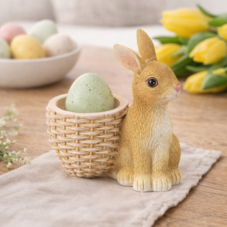 Набор подставок для яиц Rabbit and basket 4 шт