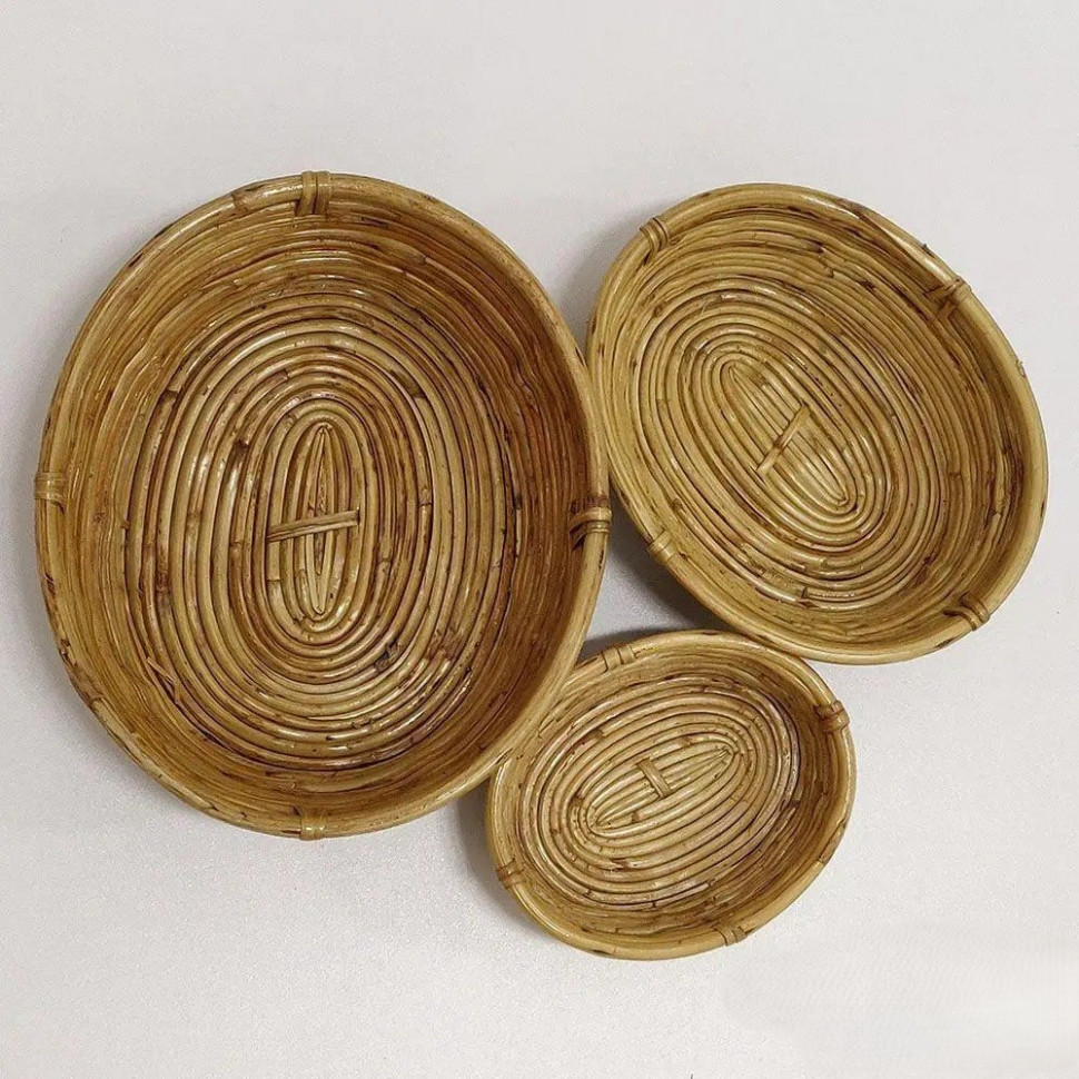 Набор бамбуковых лотков Confortable