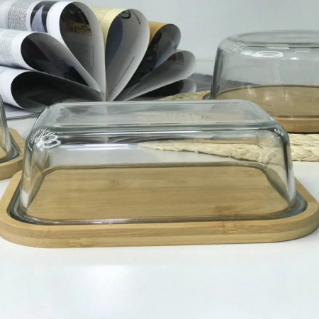 Ємність для зберігання Bambusz прямокутна