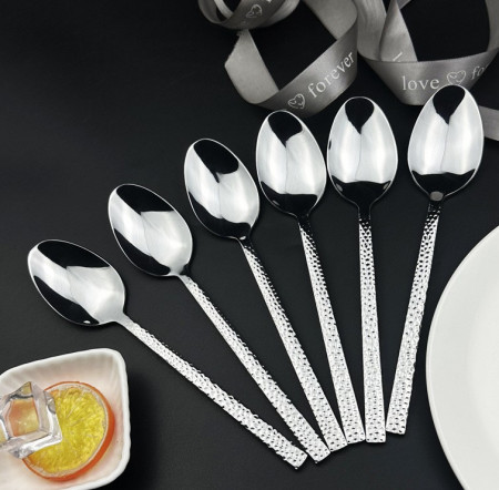 Набір чайних ложок Iseo Hammered