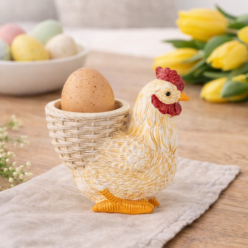 Набор подставок для яиц Chicken with a basket 6 шт