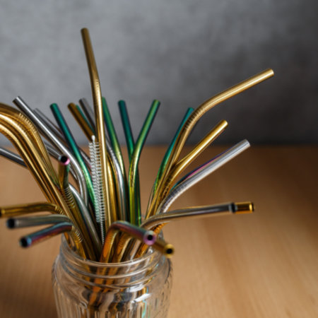 Металева соломинка Silver