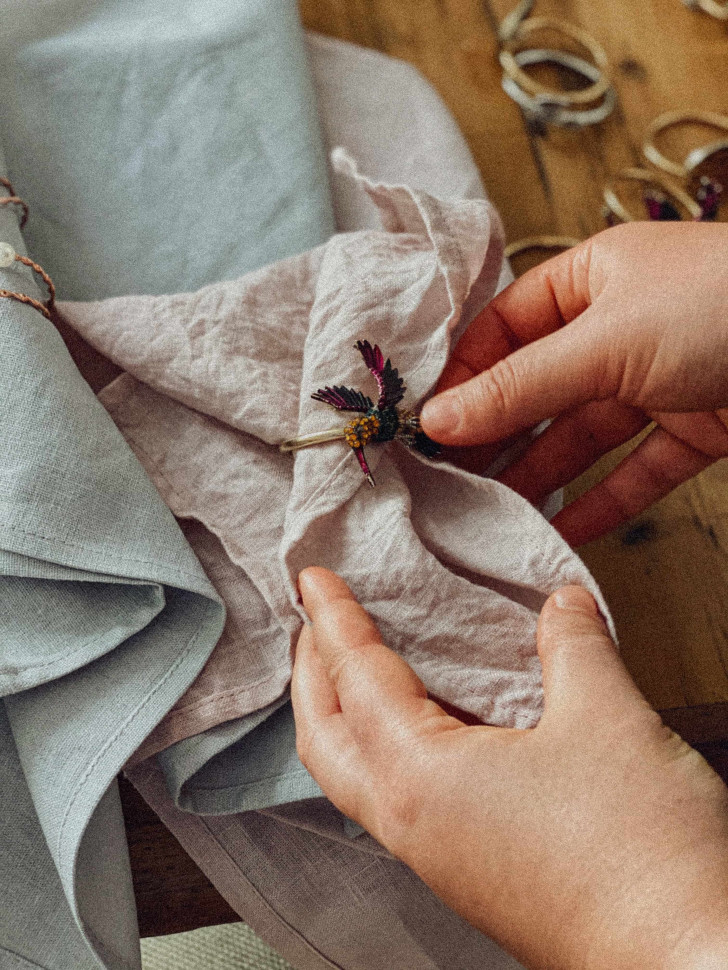 Кільце для серветки Colibri