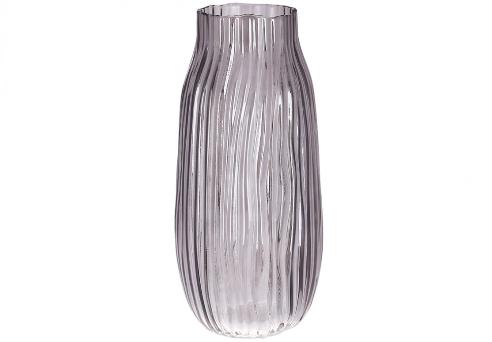 Склянна ваза Smoke