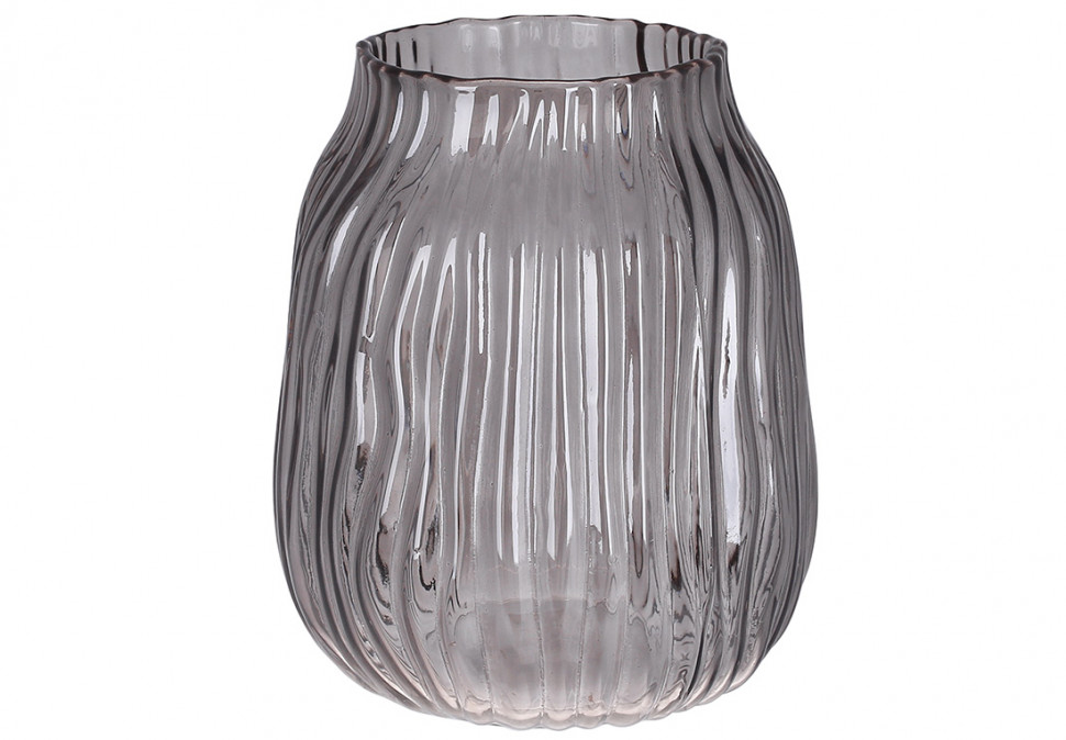 Склянна ваза Smoke