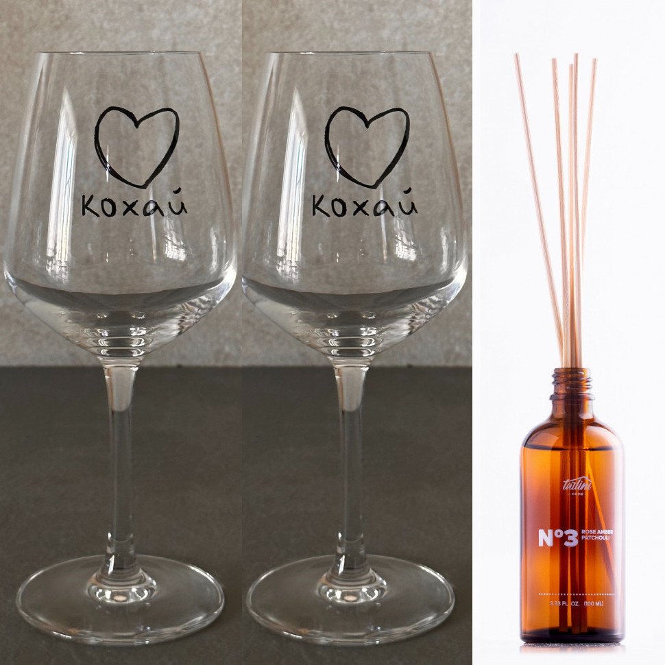 Set for Two (Набор бокалов и аромадиффузор)   