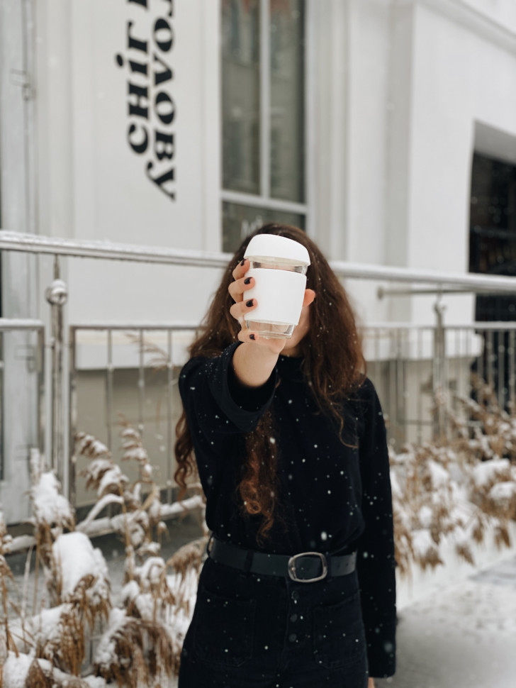 Скляний стакан для кави Sip 350 мл