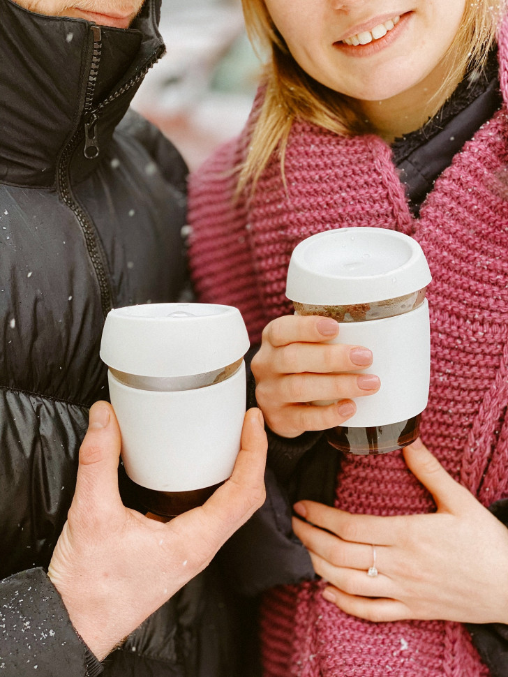 Скляний стакан для кави Sip 350 мл