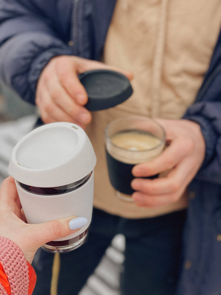 Скляний стакан для кави Sip 350 мл