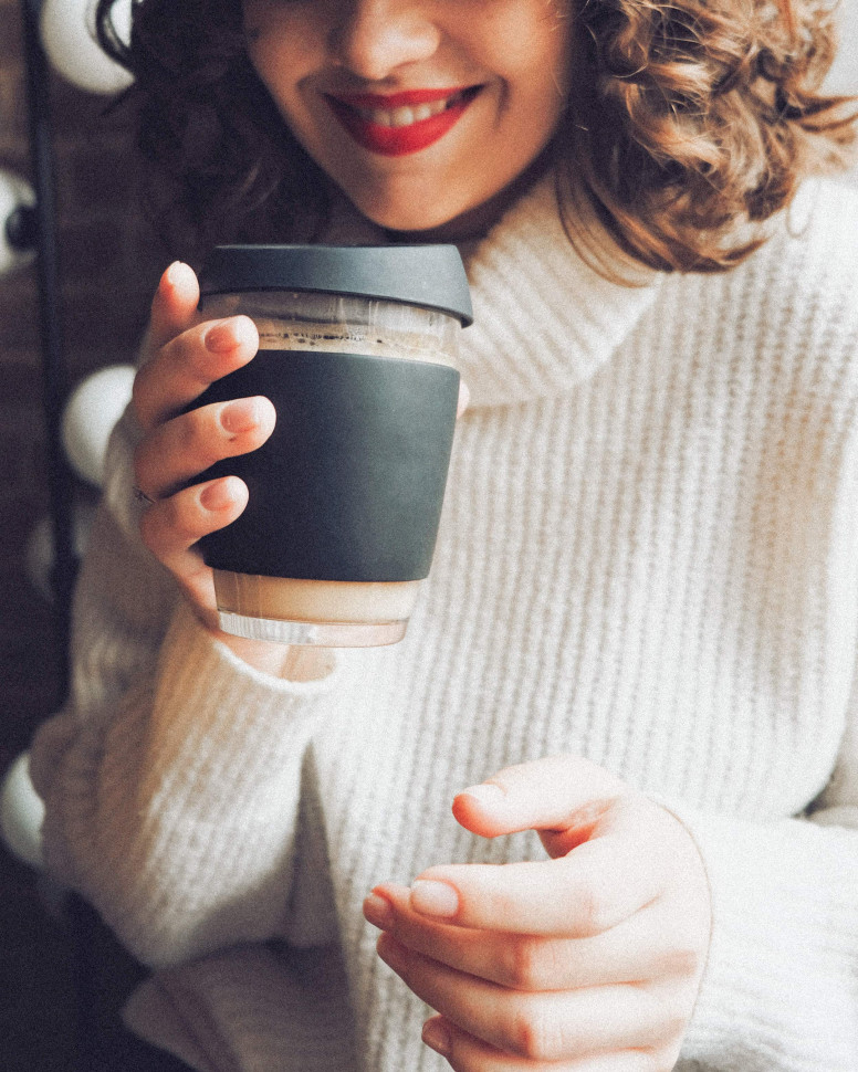 Скляний стакан для кави Sip 350 мл