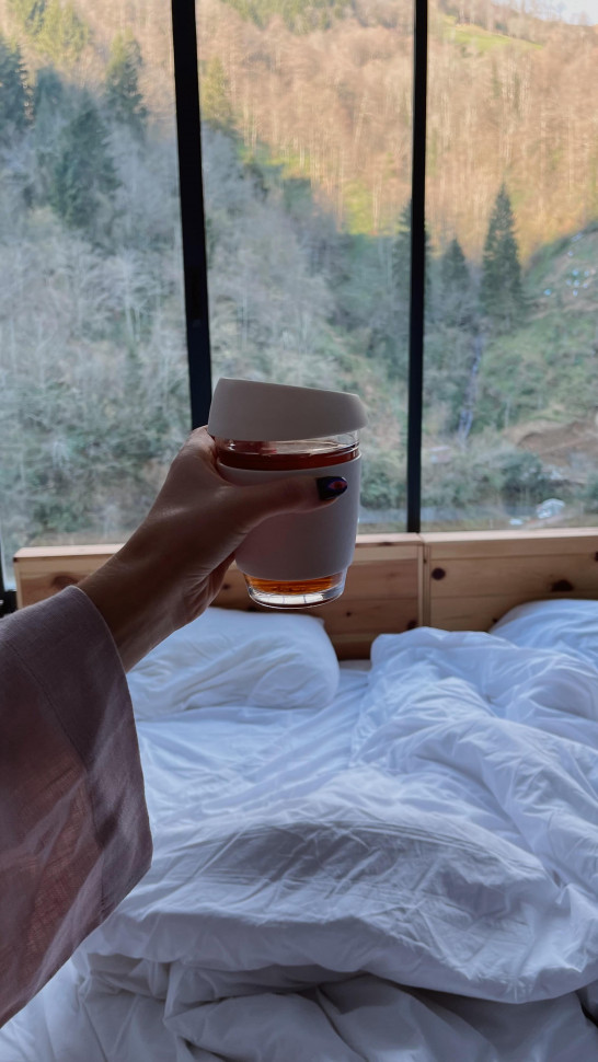 Скляний стакан для кави Sip 350 мл