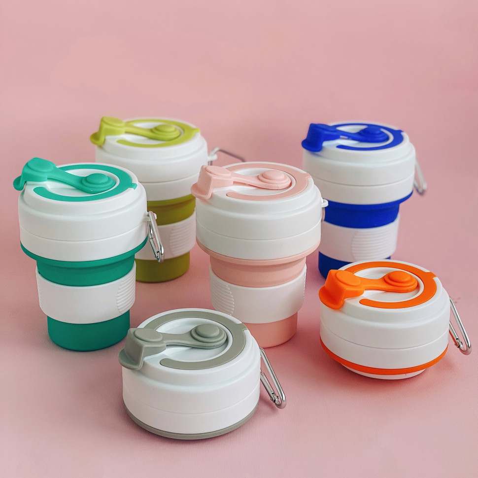 Складная силиконовая кружка Cortado Color 350 мл купить в Украине: цена ...