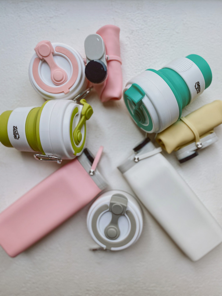 Складная силиконовая кружка Cortado Color 350 мл