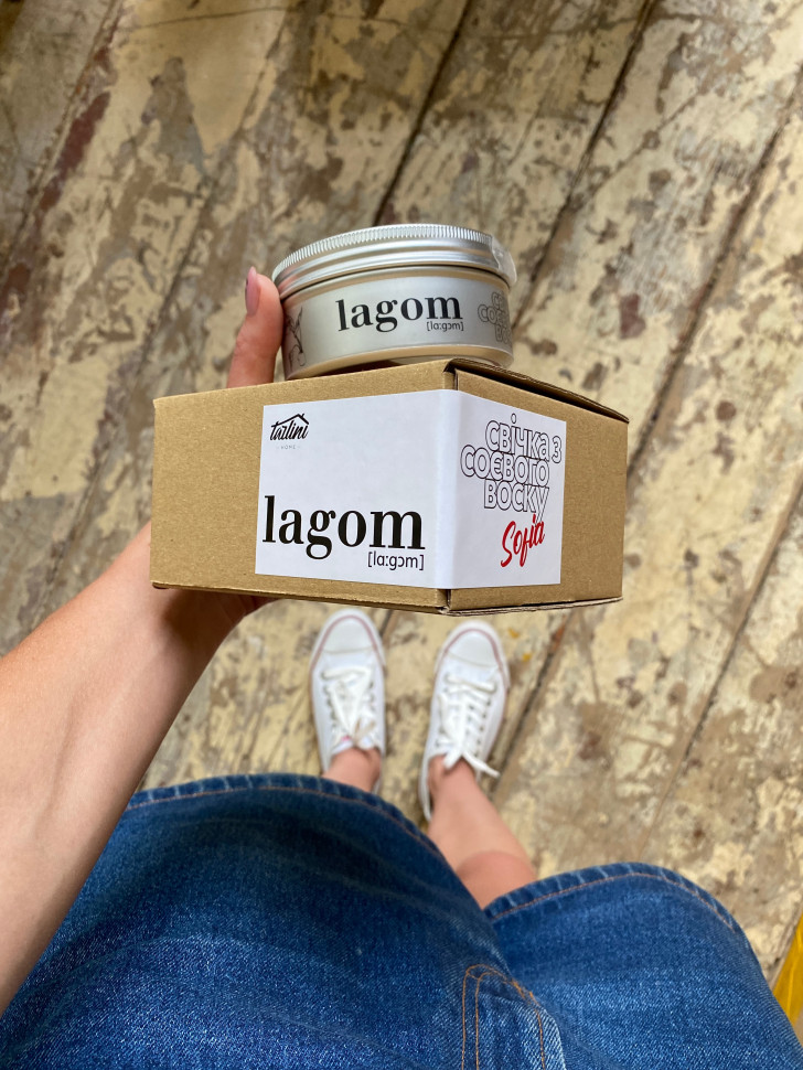 Соевая свеча Lagom Sofia