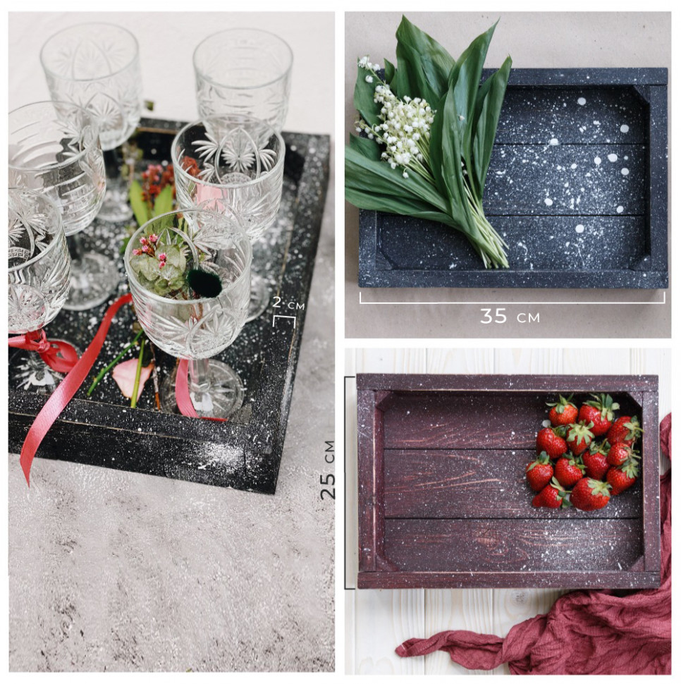 Поднос-фотофон Toso Splash