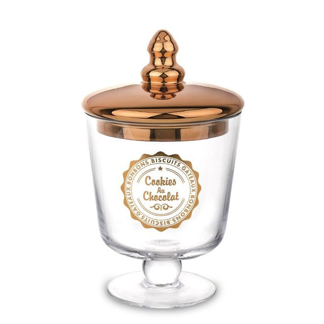 Скляна ємність на ніжці Choco-n-Cookies 
