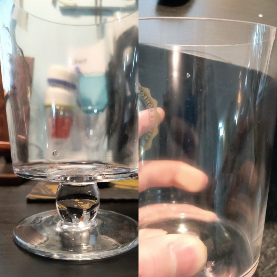 Скляна ємність на ніжці Choco-n-Cookies 