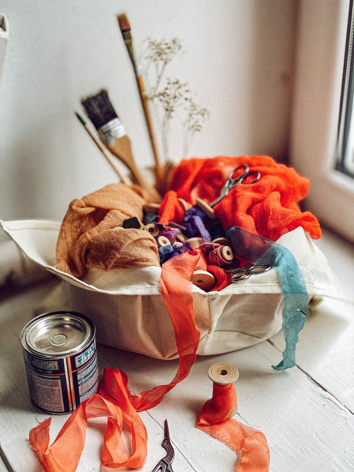 Білий лляний мішечок для хліба Rukkola