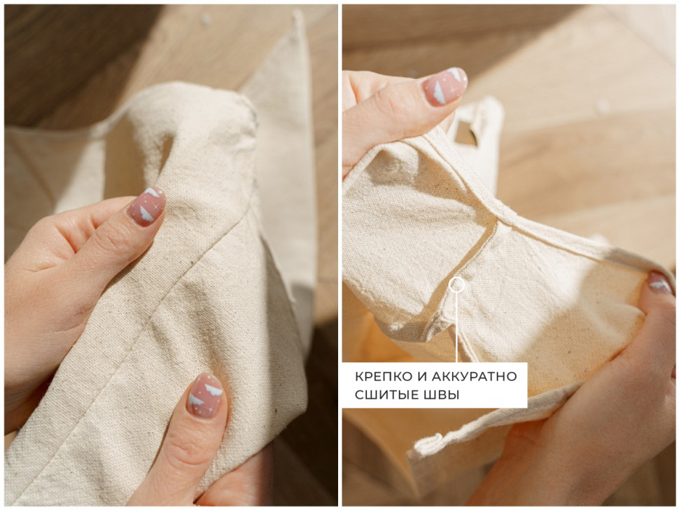 Білий лляний мішечок для хліба Rukkola