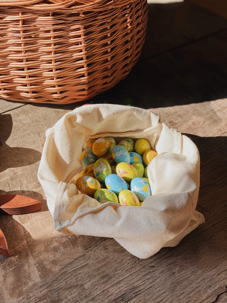 Білий лляний мішечок для хліба Rukkola