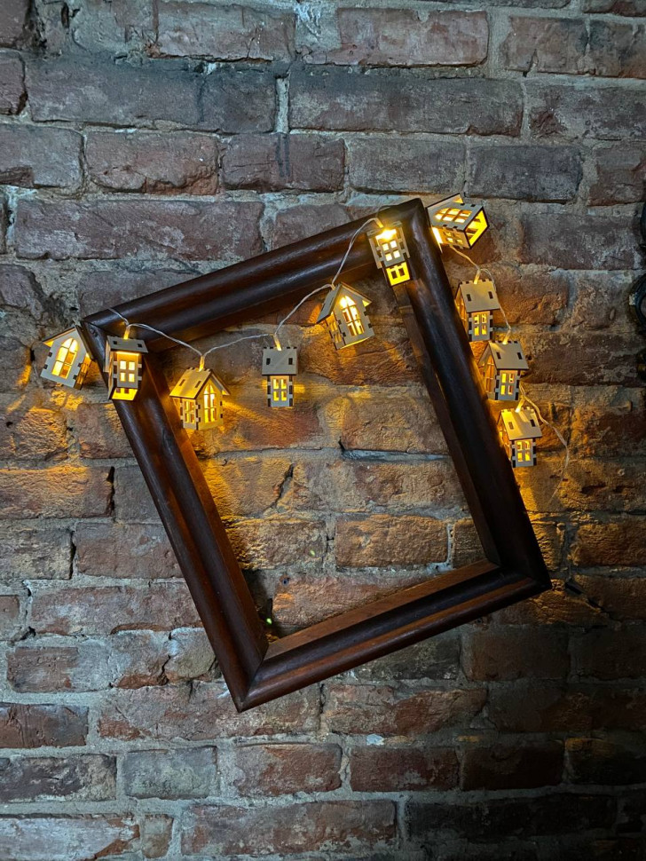 Гирлянда с домиками Hygge Light