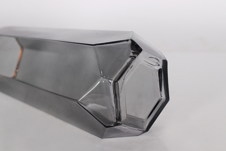 Ваза с золотым ободком Crystal