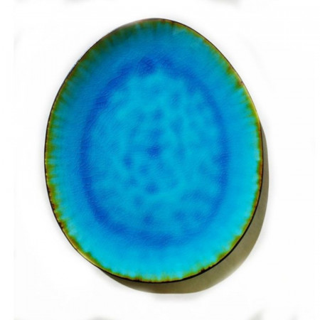 Тарелка Blue lagoon овал