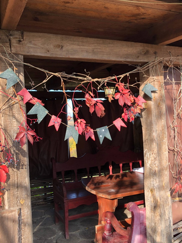 Флажки-гирлянда Advent Color